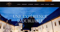 Desktop Screenshot of chateau-urspelt.lu