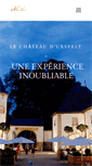 Mobile Screenshot of chateau-urspelt.lu